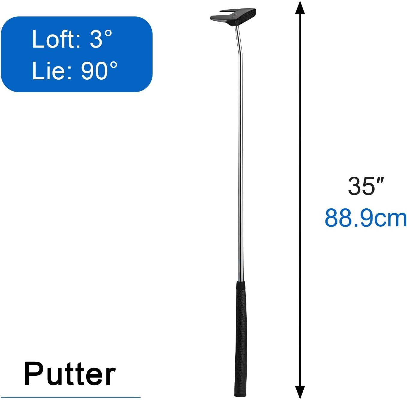 imageKVV Golf Putter for Man amp Women RightHanded Golf Club Putter with Alignment Aid Premium Grip and CNC Milled Face