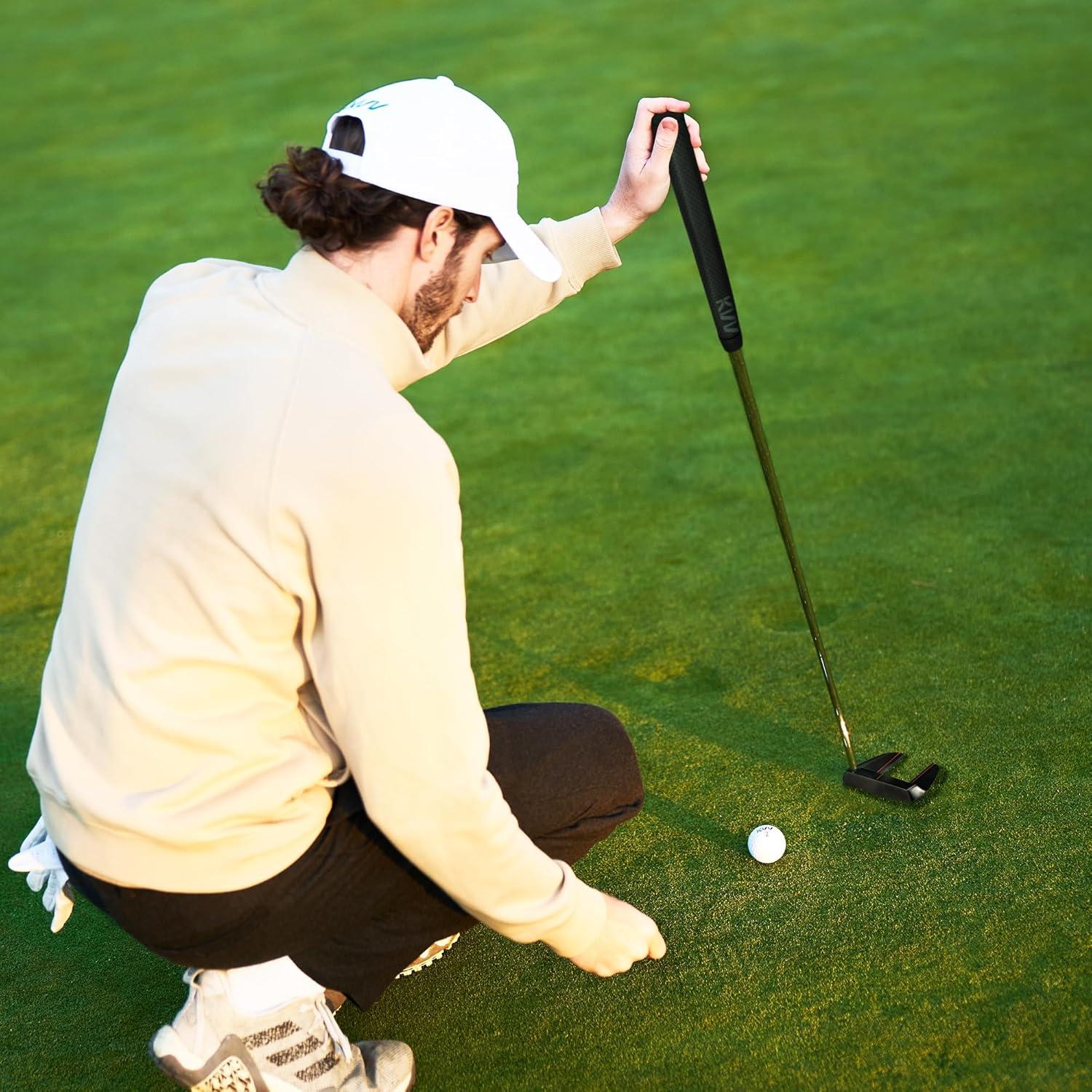 imageKVV Golf Putter for Man amp Women RightHanded Golf Club Putter with Alignment Aid Premium Grip and CNC Milled Face
