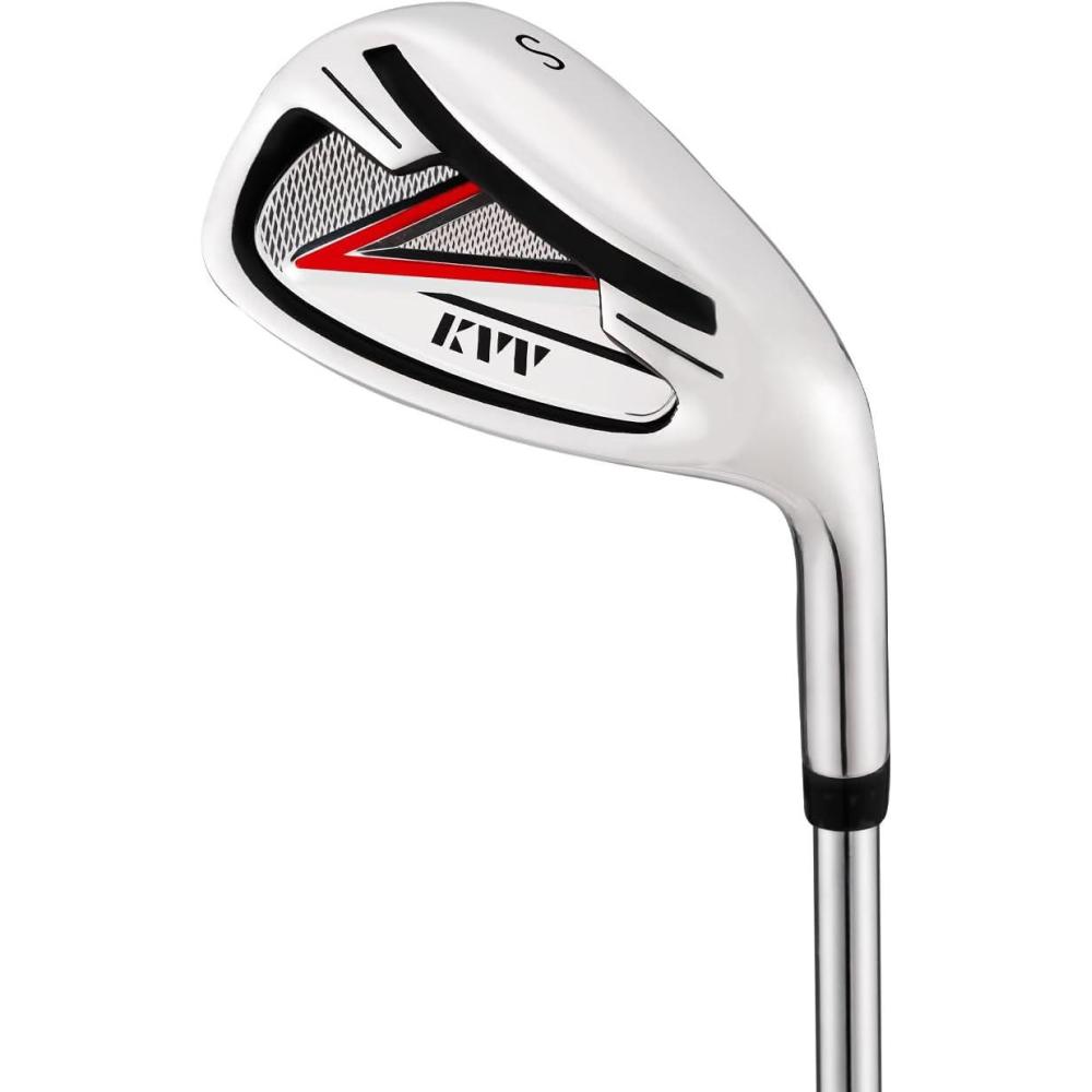 imageKVV Golf Irons for Men Steel Shafts Right HandSand Wedge