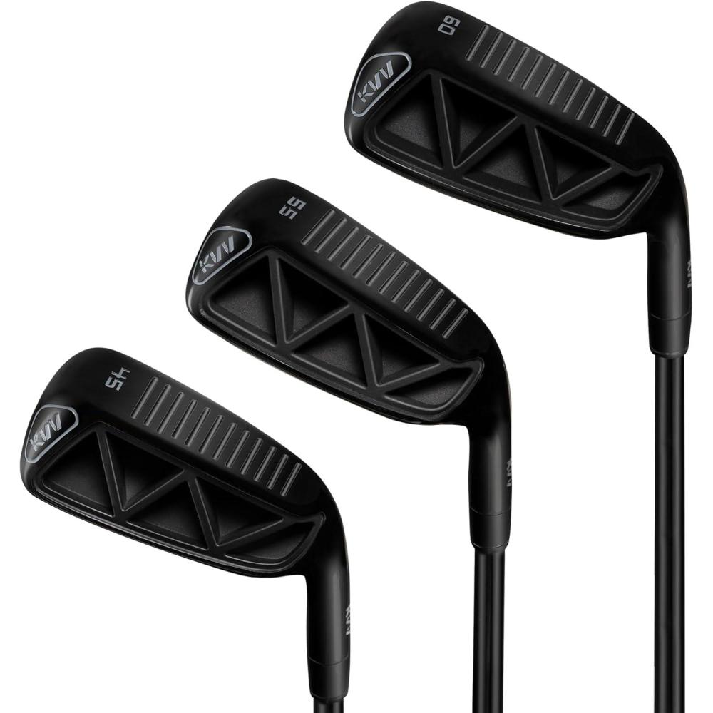imageKVV Premium Sand Wedge for Men amp Women 455560 Degree Golf Wedges Golf Pitching amp Chipper Wedge Legal for Tournament Play Improve Your Short Game45  55  60 Degree Set