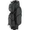 KVV 14 Way Top-Molded Organizer Cart Bag with Rain Cover, Full Length Divider, Spacious Cooler Pockets(Dark Grey)