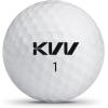 KVV 2-Piece Golf Balls, High Performance Golf Ball for Distance Super Soft, One Dozen(White)