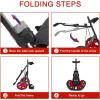 KVV 2-Wheel Junior Golf Cart for 3-10 Years Old Adjustable Upper Bracket(Red/Black)