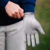 KVV Cabretta Leather Golf Gloves for Men, Mens Golf Gloves Worn on Left Hand, Premium Grip, Exceptional Comfort(Small)