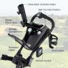 KVV Electric Golf Push Cart with Remote Control, Super Compact and Lightweight Electric Golf Cart,Smallest Folding Size Electric Golf Cart, Suitable for All Terrains, and （Charcoal）(Charcoal)