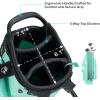 KVV Junior Golf Bag, Lightweight Golf Stand Bag for Young Players for Ages 4-6,6-8,9-12, 12 and Up(Lagon)