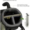 KVV Lightweight Pitch and Putt Golf Bag with Stand, Adjustable Dual Straps, Golf Stand Bag for Extra Storage in a Smaller Size(Light Grey)
