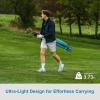 KVV Lightweight Sunday Golf Stand Bag, Colorful Fashion Pitch and Putt Golf Bag(Blue)