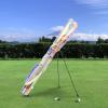 KVV Lightweight Sunday Golf Stand Bag, Colorful Fashion Pitch and Putt Golf Bag(Holographic)