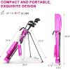 KVV Lightweight Sunday Golf Stand Bag, Colorful Fashion Pitch and Putt Golf Bag(Rose)