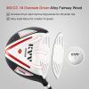 KVV Men’s Complete Golf Clubs Package Set Includes Driver, Fairway, Hybrid, 5#-P# Irons, Putter, Stand Bag, Head Covers, Right Handed