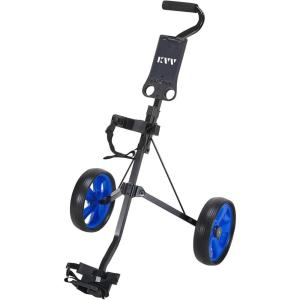 KVV 2-Wheel Junior Golf Cart for 3-10 Years Old Adjustable Upper Bracket(Blue/Black)