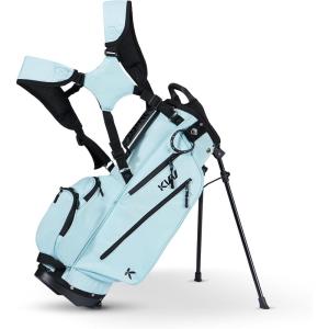 KVV Junior Golf Bag, Lightweight Golf Stand Bag for Young Players for Ages 4-6,6-8,9-12, 12 and Up(Baby Blue)