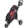 KVV Foldable Lightweight 3 Wheel Golf Cart with Stylish Scorecard Holder, Storage Bag-Easy to Open and Close