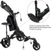 KVV Golf Push-Pull Cart Removable/Detachable Seat E-GT3070
