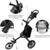 KVV Insulated Cooler Bag for Golf Carts, New Version – Universal Fit for Most Models of 3-Wheel and 4-Wheel Golf Push/Pull Carts, Models GL307, MP300, E-GT3070