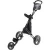 KVV Foldable Lightweight 3 Wheel Golf Cart with Stylish Scorecard Holder, Storage Bag-Easy to Open and Close