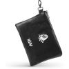 KVV Premium Waterproof Golf Pouch – PU Leather Accessory Bag with Velvet Lining | Compact & Durable Design for Golf Essentials(Black)