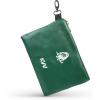 KVV Premium Waterproof Golf Pouch – PU Leather Accessory Bag with Velvet Lining | Compact & Durable Design for Golf Essentials(Green)