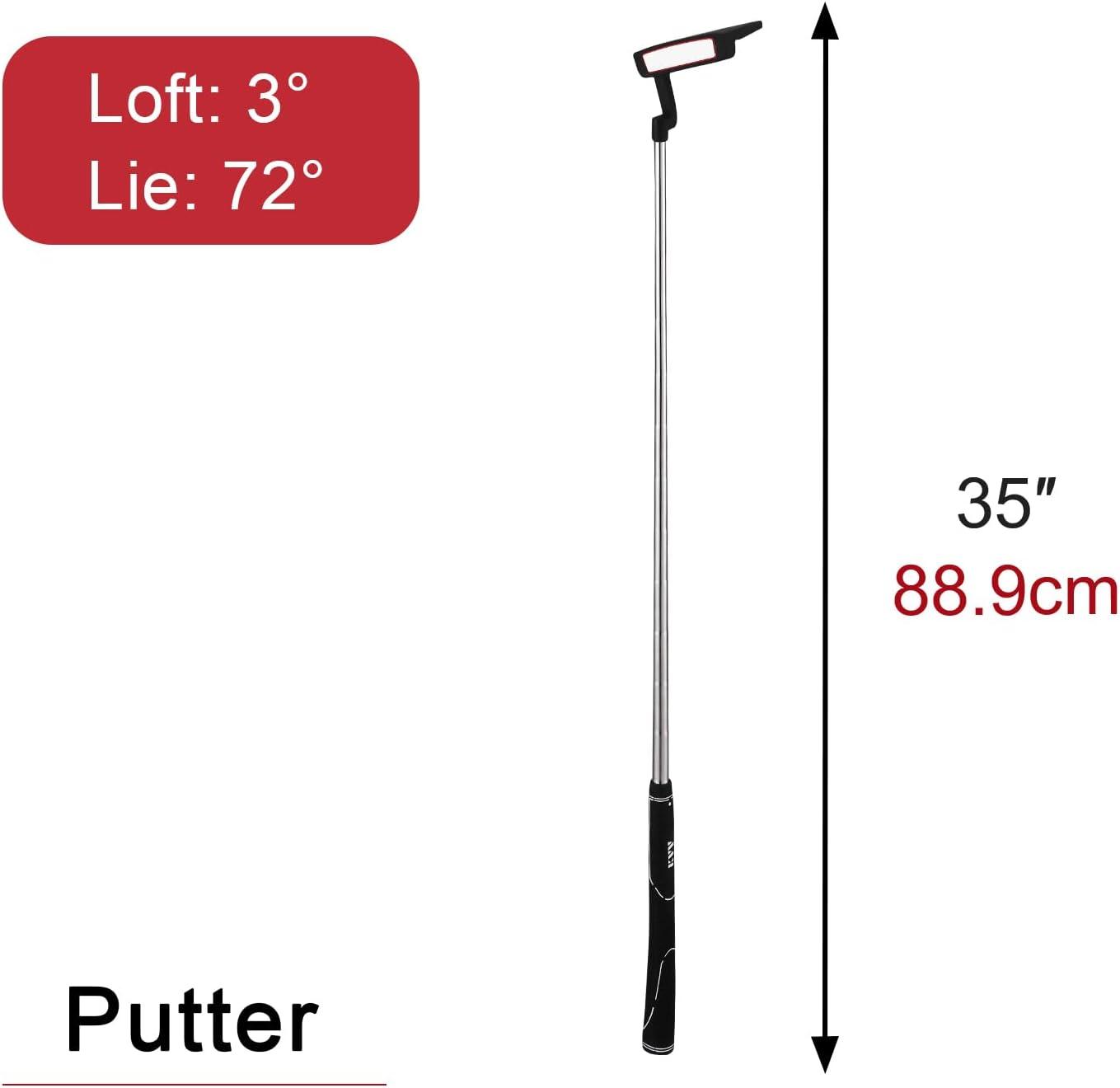 imageKVV Golf Mallet Putter for Men and Women Right Handed35 Inches