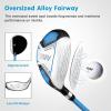 KVV Junior Golf Club Set for Kids, Right Handed Driver, Iron, Putter, White and Pink, Ages 3-12, Perfect for Young Golfers(Ages:3-5 Blue)