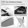KVV Junior Golf Club Set for Kids, Right Handed Driver, Iron, Putter, White and Pink, Ages 3-12, Perfect for Young Golfers(Ages：9-12 Black)