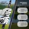 KVV Junior Golf Club Set for Kids, Right Handed Driver, Iron, Putter, White and Pink, Ages 3-12, Perfect for Young Golfers(Ages：9-12 Black)