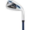 KVV Junior Golf Club Set for Kids, Right Handed Driver, Iron, Putter, White and Pink, Ages 3-12, Perfect for Young Golfers(Ages: 6-8 Blue)