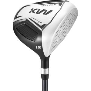 KVV Junior Golf Club Set for Kids, Right Handed Driver, Iron, Putter, White and Pink, Ages 3-12, Perfect for Young Golfers(Ages: 9-12 Black)