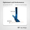 KVV Premium Golf Wedges with Ionized Blue PVD Finish – 52/56/60 Degree Individual/ 3-Wedge Golf Set-Right-Handed, CNC Milled Face, Wedge Set for Men & Women(52 Degree)