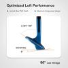 KVV Premium Golf Wedges with Ionized Blue PVD Finish – 52/56/60 Degree Individual/ 3-Wedge Golf Set-Right-Handed, CNC Milled Face, Wedge Set for Men & Women(60 Degree)