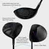 KVV Golf Driver for Man and Woman, Titanium Driver with Headcover, Right Handed Club Includes Headcover