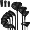 KVV Men’s Right Handed Premium Golf Set, 45″ Titanium Driver, Fits 5’7″–6’2″, Bag Not Included