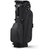 KVV 14-Way Golf Stand Bag, Lightweight PU Leather Carry Bag for Men & Women – Velvet-Wrapped Top Frame, Rain Hood & 6 Multi-Organizer Pockets